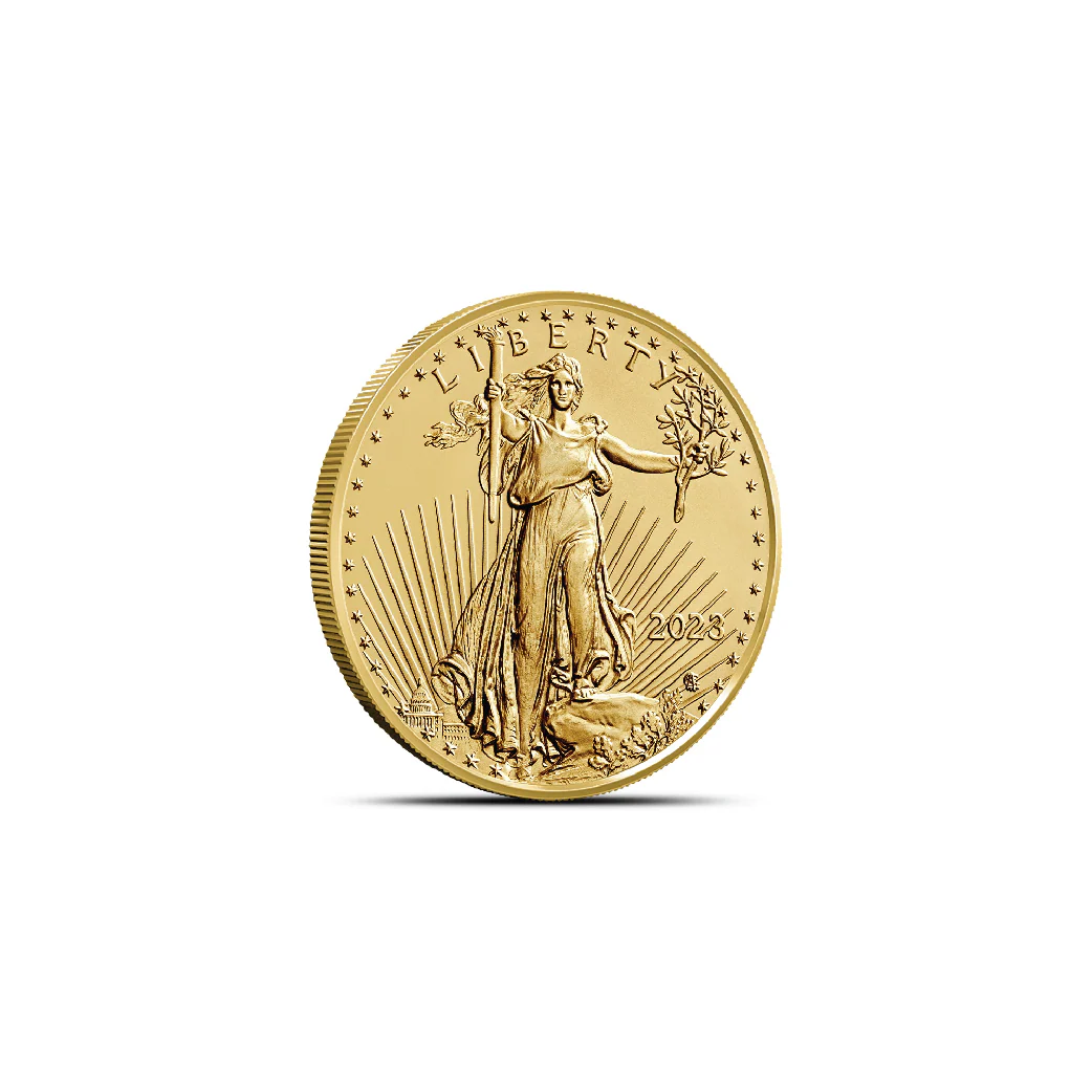 1/10 oz American Gold Eagle Tube (50 Coins, BU) - Image 2