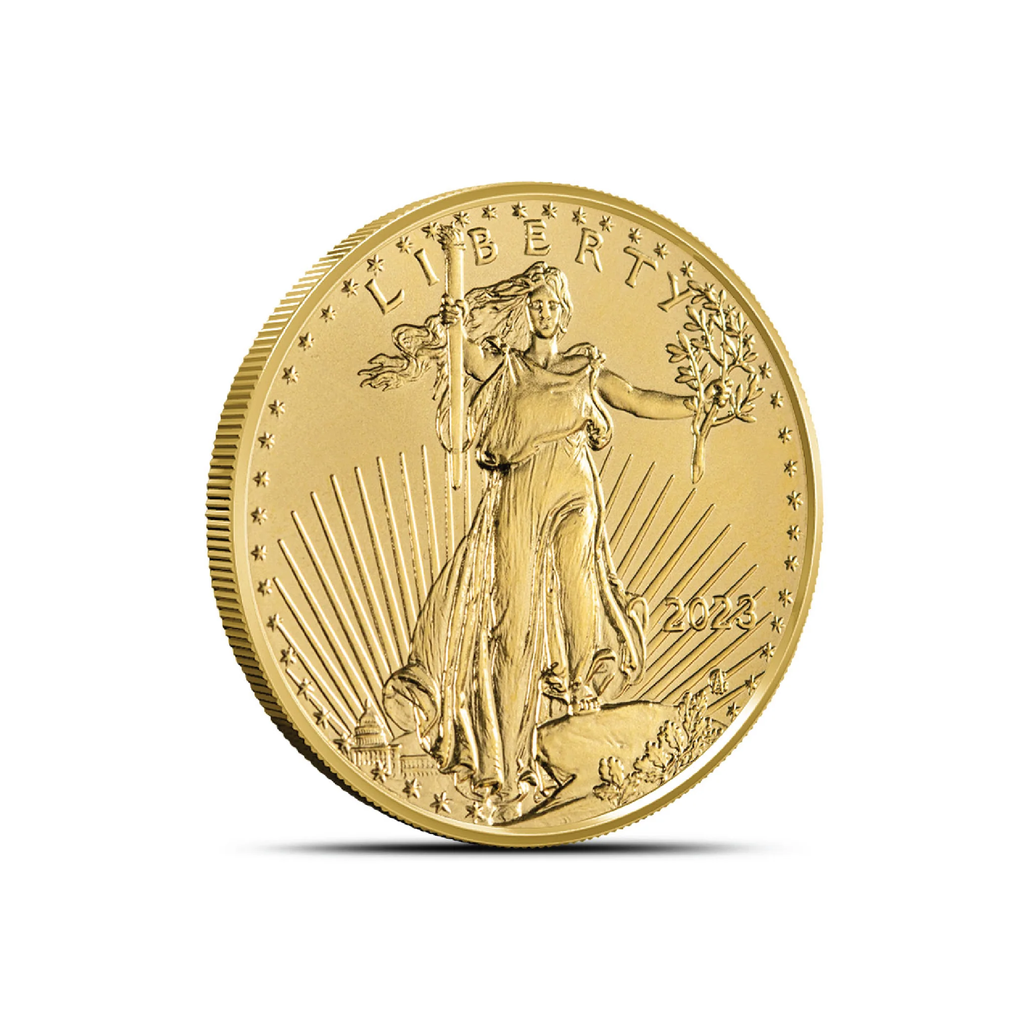 1/4 oz American Gold Eagle Tube (40 Coins, BU) - Image 2