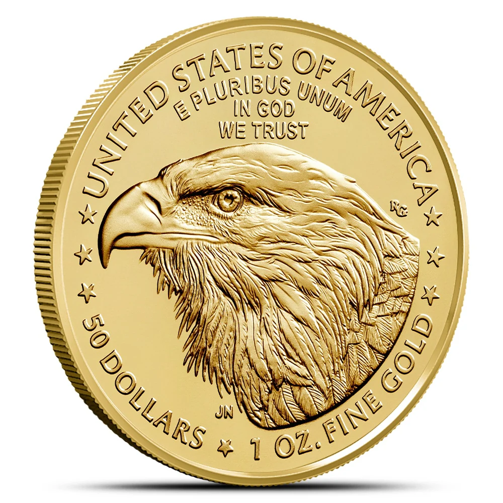 1 oz American Gold Eagle Coin (BU) - Image 2
