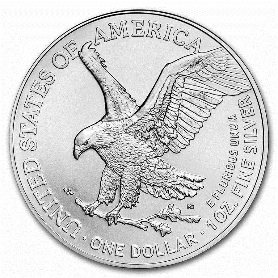 1 oz American Silver Eagle Coin (BU) - Image 2